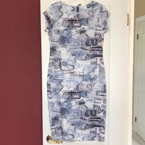 FIGA pop art collection multicolor bodycon dress